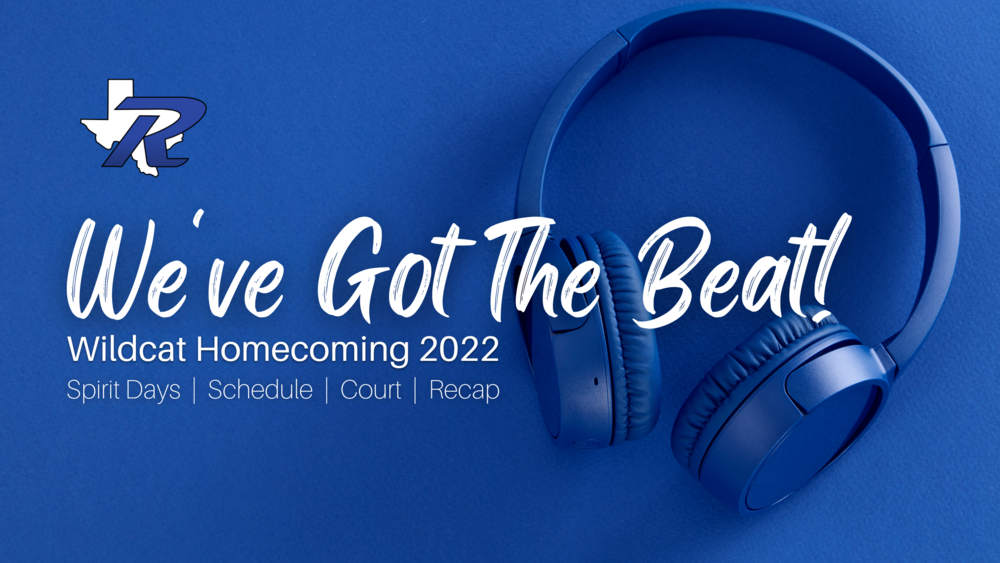 We've Got the Beat Homecoming graphic 2022