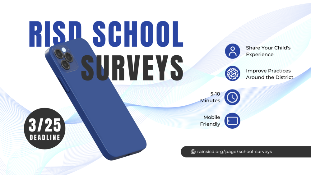 RISD School Surveys (3/25 Deadline)