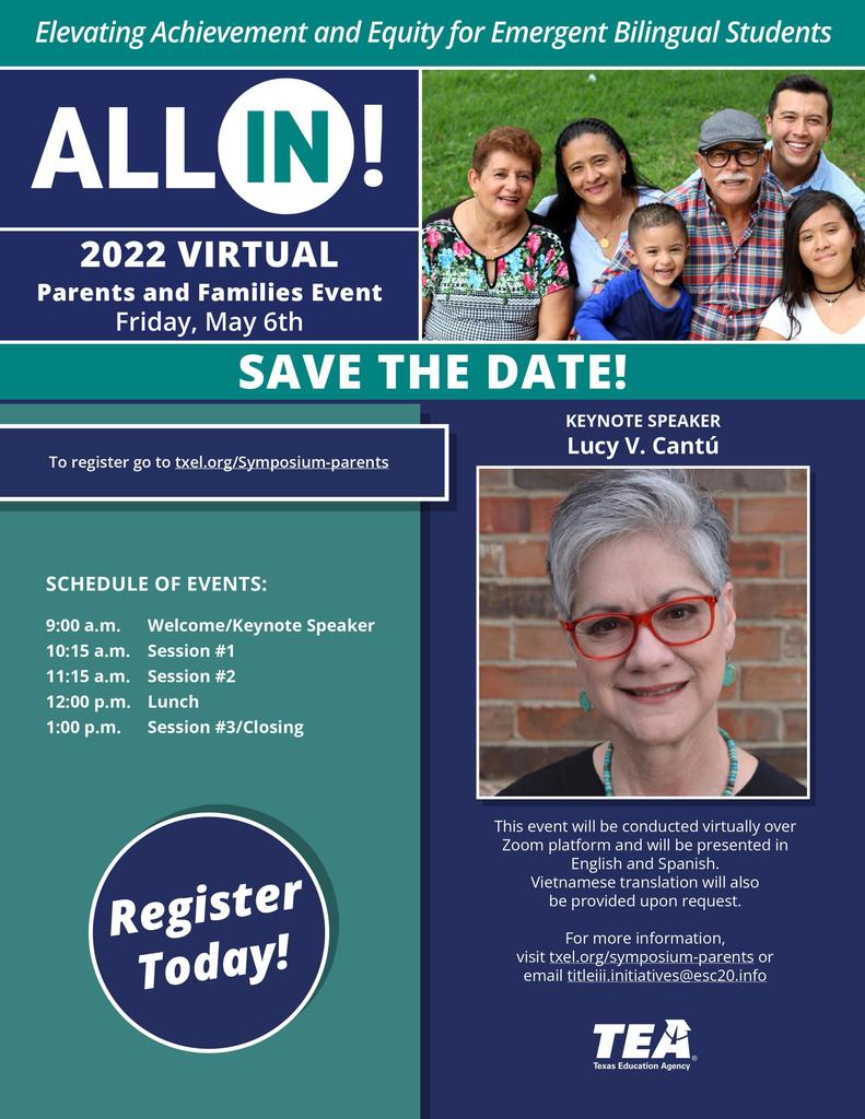 All In! Parent flyer engish!