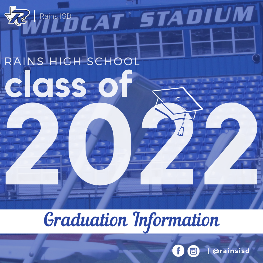 RHS class of 2022 Graduation Information graphic