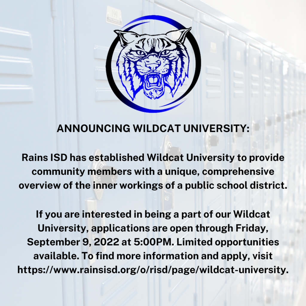 Wildcat University Announcement