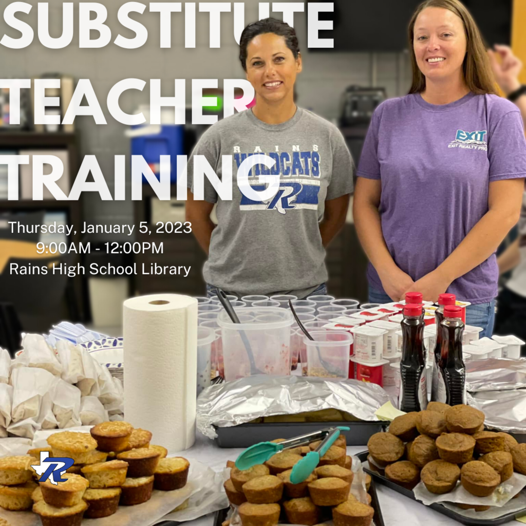substitute teacher training graphic