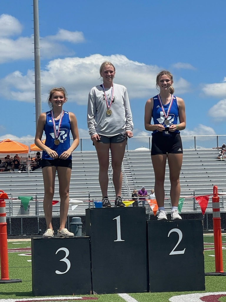 Regional Track results: A. Rimbey (2nd place), E. Roan (3rd place)